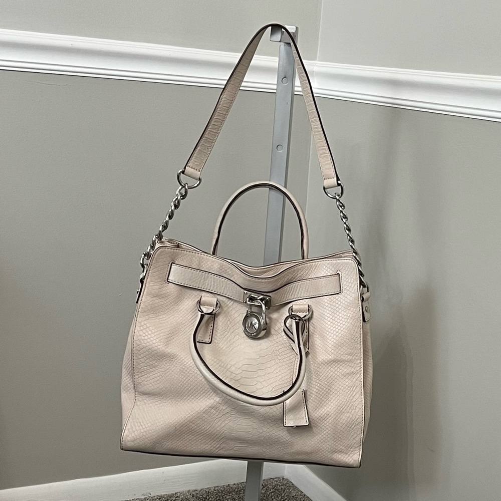 Michael Kors leather Hamilton bag